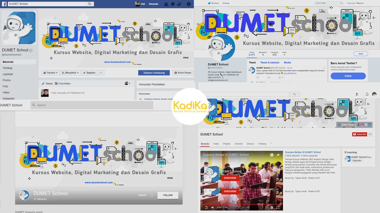 social media official dumetschool