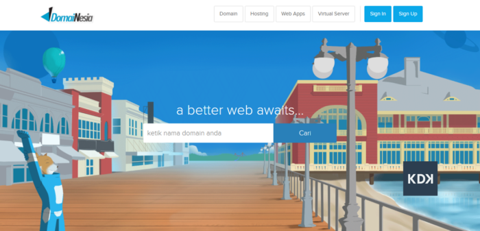 front end domainesia wm