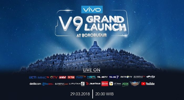 grand launching vivo v9 2018 di borobudur