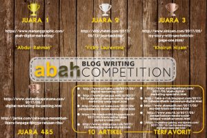 pemenang juara abah blog competition