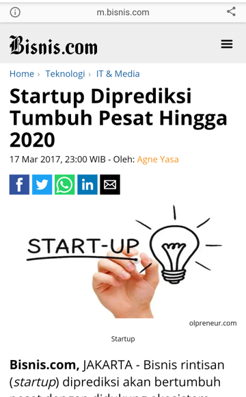 startup menjamur bisnis com