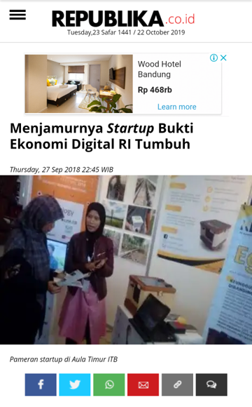 startup menjamur republika
