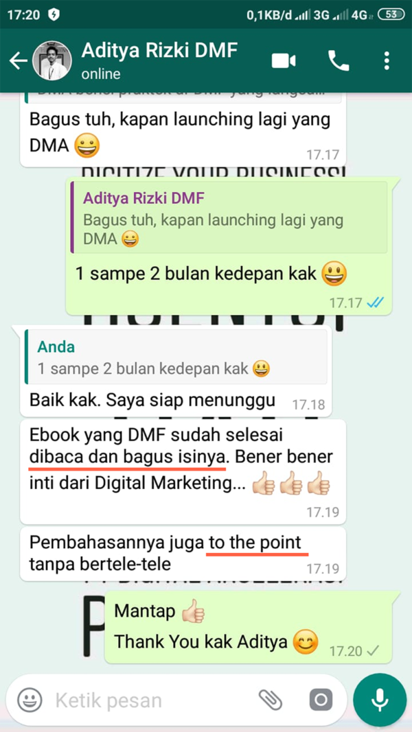 testimoni Aditya dmf testimoni Aditya dmf
