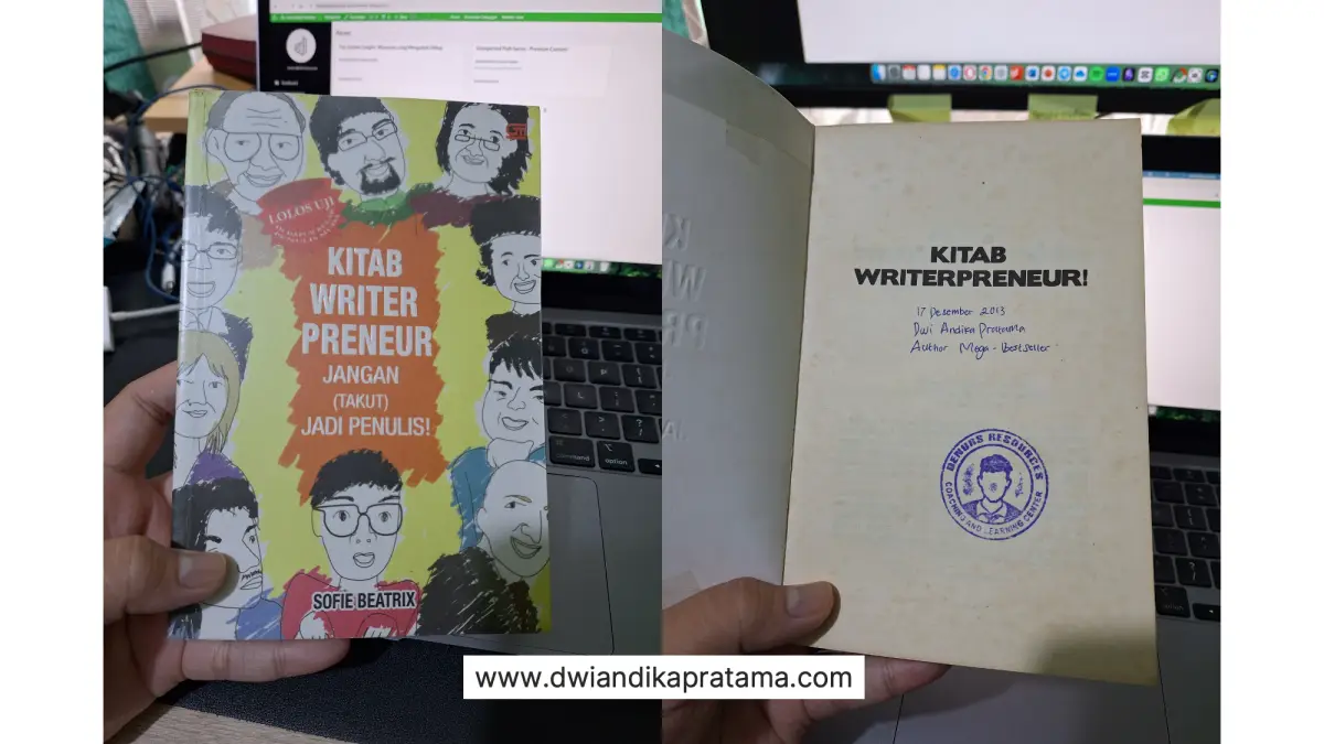 foto buku writerpreneur