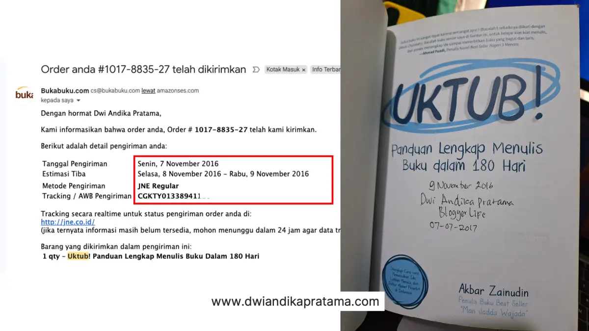 foto pembelian buku uktub