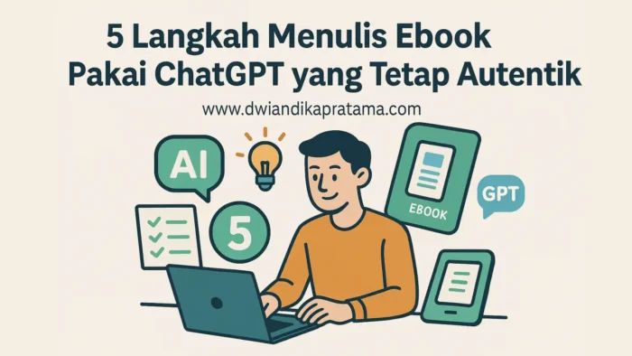 cara menulis ebook pakai chatgpt yang tetap autentik