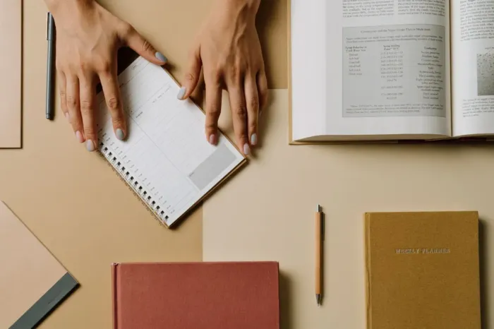 Planner sederhana untuk mengatur sesi belajar di tengah jadwal kerja